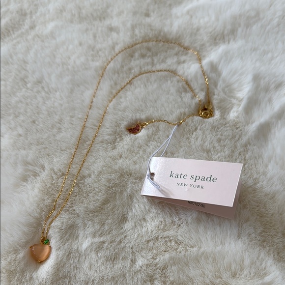 Kate Spade Apple Pendant Necklace - Picture 4 of 4